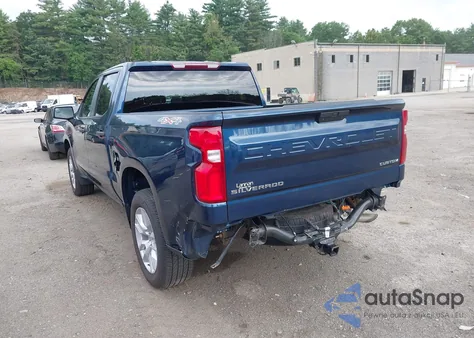 2021 Chevrolet Silverado 1500 4Wd Short Bed Custom from USA, damaged, VIN 3GCPYBEK6MG328943